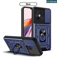 thumbnail image 1 of Funda Redmi 12C Case Carcasa Duro Ventana Deslizante Proteger La Cámara Soporte De Anillo Anti-huella Digital a prueba de choques, 1 of 4