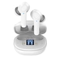 thumbnail image 1 of Auriculares inalámbricos, auriculares Bluetooth 5.0 con estuche de carga inalámbrica, auriculares estéreo impermeables IPX6, auriculares con micrófono incorporado, 1 of 8