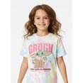 thumbnail image 3 of Star Wars Girls Grogu Too Cute Graphic Tee with Short Sleeves, Sizes 4-16, 3 of 7