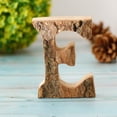 thumbnail image 2 of GROWTH TANK Handcraved Wooden Letters Door Numbers Alphabet Letter Floating Adress Name E, 2 of 9
