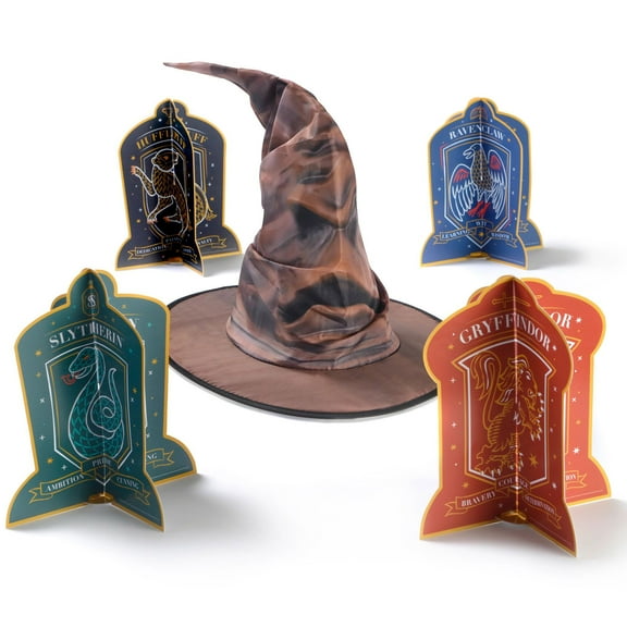 Harry Potter 'Hogwarts United3D Table Decorating Kit (5pcs)