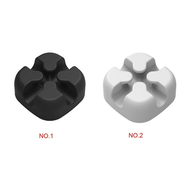 Data Line Fixers Silica Gel Fixator Square Wire wire fixer fixator cable line fixer Cord Fixed Clip Holders Mobile Phone USB Cable Organizers