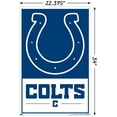 thumbnail image 3 of NFL Indianapolis Colts - Logo 21 Wall Poster with Push Pins, 22.375" x 34", 3 of 6