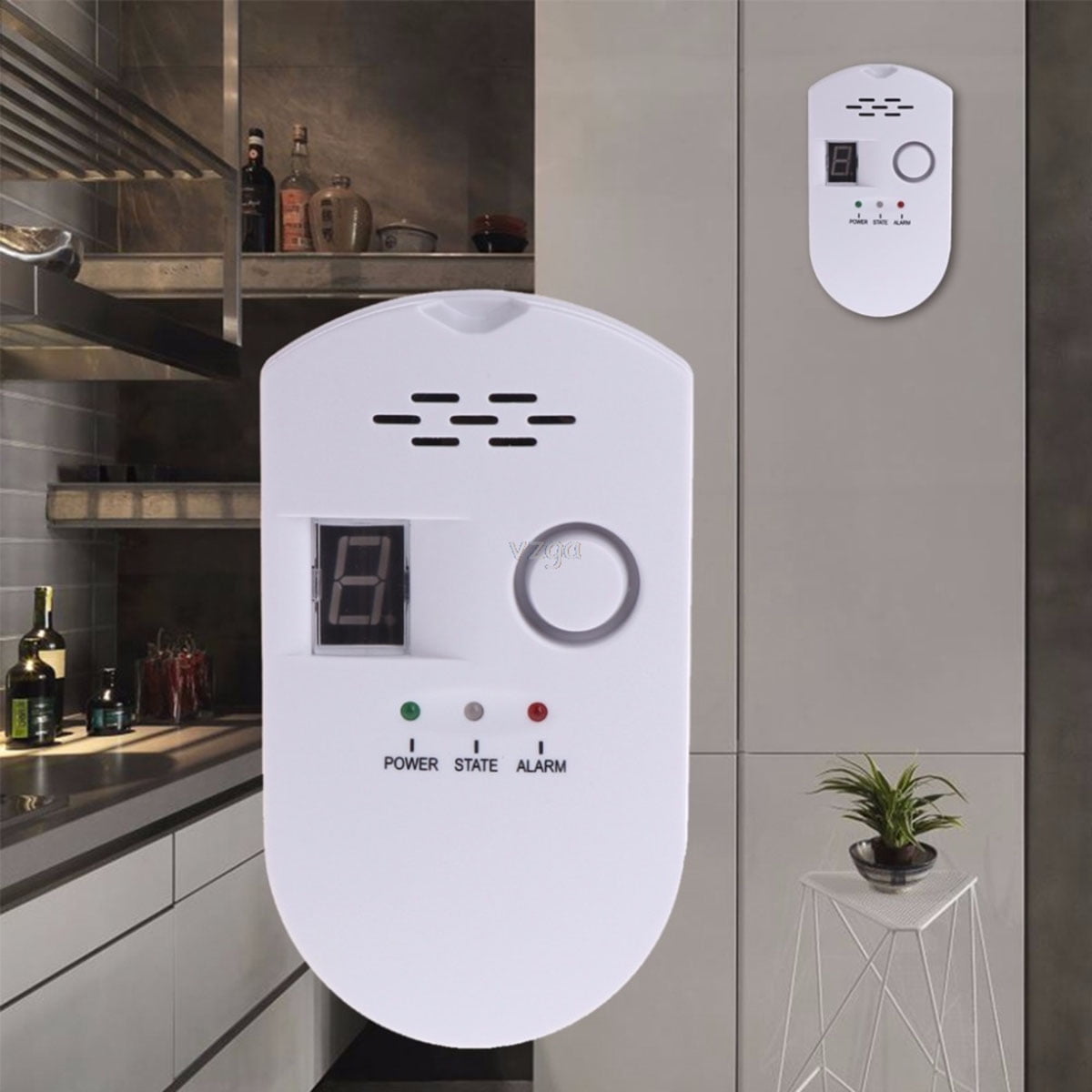 AU Portable Natural Gas Leak Alarm Sensor Detector Propane Butane Methane Safe Walmart Canada