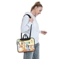 thumbnail image 6 of Lsque Bluey Pattern Laptop Bag – Portable & Slim Single-Shoulder Computer Case with Adjustable Strap, Protective, Lightweight for 13”/14”/15.6” Laptops, 6 of 8