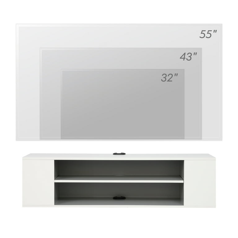 Floating shelf for tv deals components ikea