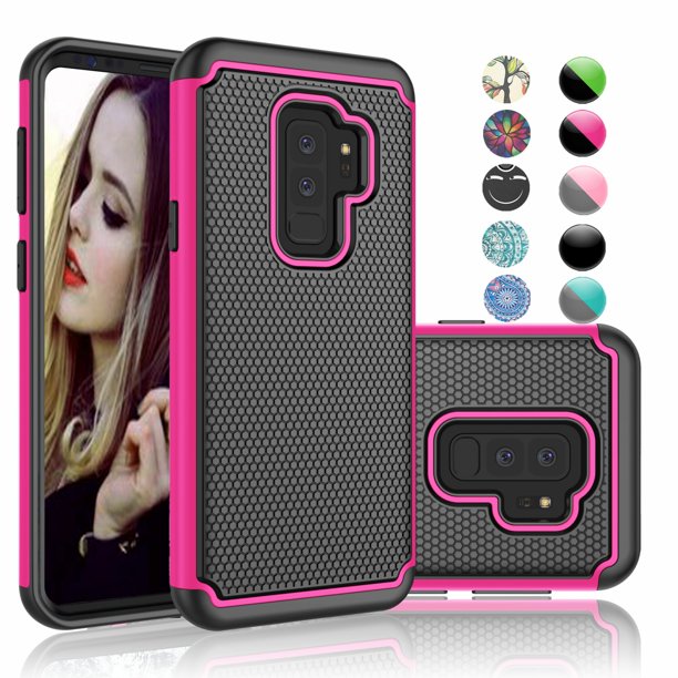 Samsung Galaxy S9 Plus Case, S9 Plus Case, Njjex [Shock Absorption] Drop Protection Hybrid Dual