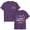 Purple, variant on USA 250th Anniversary T Shirts for Celebrate 250th Anniversary of America Patriotic Veteran Tee America 250 Merchandise Short-Sleeved Top for Woman Purple,3XL