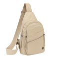 thumbnail image 3 of Clossjun Women Men Small Crossbody Bags Daily Wear Sling Bag Adjustable Belt Casual Daypacks For Work Out Hiking Party Back To School Khaki, 3 of 6