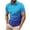 Blue, variant on Men's White Golf Shirts, Short Sleeve, Moisture Wicking, , Shirts, Casual Golf Shirts