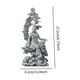 thumbnail image 4 of Escultura de hojas,Estatua de hoja de metal Escultura de hoja Decoración del hogar,Figura de hoja artística con decoraciones de hojas en la base,Estatua de Guan Yin,Estatua de Guan Yin para, 4 of 8