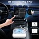 thumbnail image 4 of Reproductor de CD portátil DDup para auto, USB, AUX, anti-saltos, Plug & Play, 4 of 8