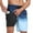 Gradient Navy, variant on Mowujeit Men's Quick-Dry Swim Trunks, Summer Board Shorts, Breathable Swimwear Bottoms, Size M
