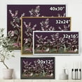 thumbnail image 4 of Designart 'Chinoiserie With Peonies and Birds I' Traditional Framed Canvas Wall Art Print, 4 of 5