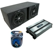 Harmony Accessory Master Powerful Bass Car Subwoofers Black, 15"