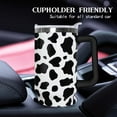 40oz Cow Tumbler With Handle,Cow Print Gifts for Women,Cow Print skinny