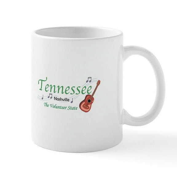 CafePress - NASHVILLE Mugs - 11 oz Ceramic Mug - Novelty Coffee Tea Cup