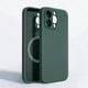 thumbnail image 3 of Original Liquid Silicone For MagSafe Phone Cases For iPhone 15 13 12 11 14 Pro Max Mini X XR XS 7 8 Plus SE 2020 Case Back Cover, 3 of 5