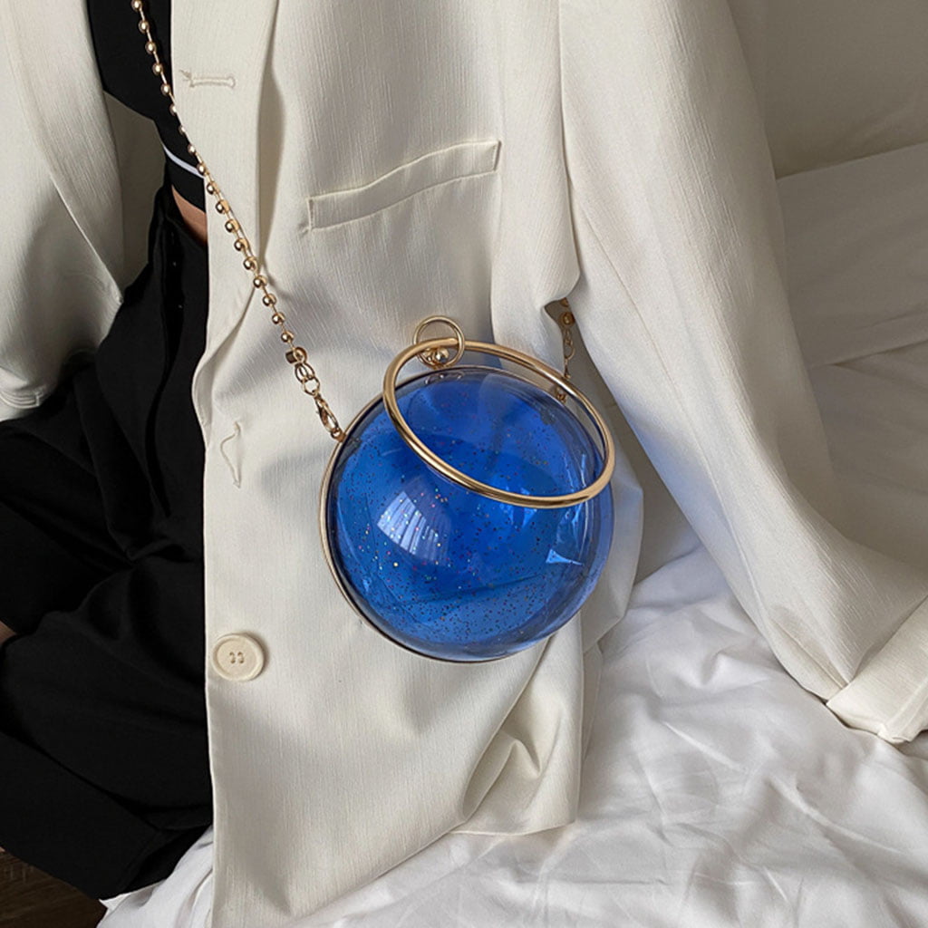 ZUBY®| Womens Evening Bag Round Ball Wedding Handbag Artificial Purse |  Crystal Evening Clutch Bag Gold | Wedding Party Bridal Clutch Handbag for  Women & Girls (Metallic Gold) : Amazon.in: Fashion