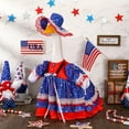 thumbnail image 6 of Clearance 4th of July Goose Outfit, Porch Goose Outfit Fits Large 23" H Statue, 4th of July Porch Goose Clothes Goose Costume for Independence Day Garden Yard Statue Decor, 6 of 7