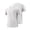 White, variant on HomeDM Men's Workout Shirts Summer Quick Dry Short Sleeve Crew Neck Athletic T-Shirt for Fitness Running, Green, Size L