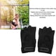 thumbnail image 5 of M Buder Guantes de Entrenamiento Transpirables Medio Dedo Levantamiento de Pesas Negro Talla L (Para 20-22 cm), 5 of 9