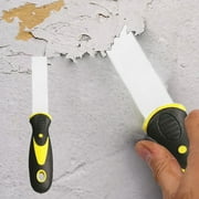 SPOORYYO Stainless Steel Parget Knife Set - 5 Sizes for Cleaning, Repairing, and Plastering - Durable, Rust-Resistant Scraper Tool
