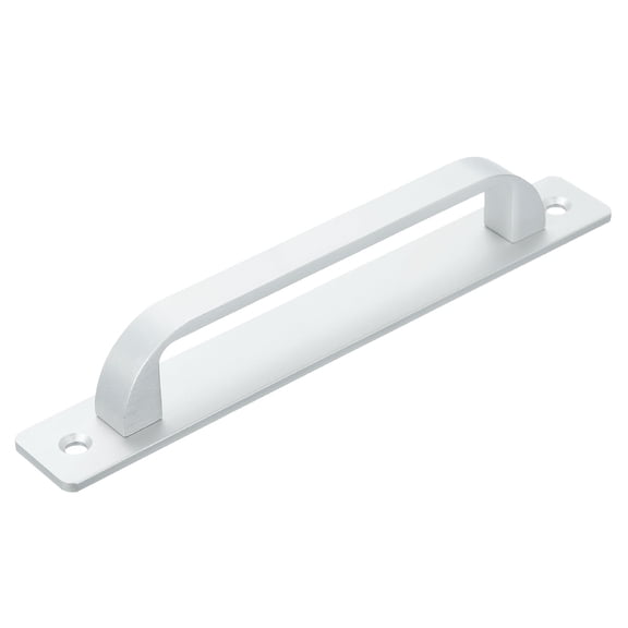 1 Pack Barn Door Handle, 7.09 Door Pull Handles, Patio Gate Handle, Silver