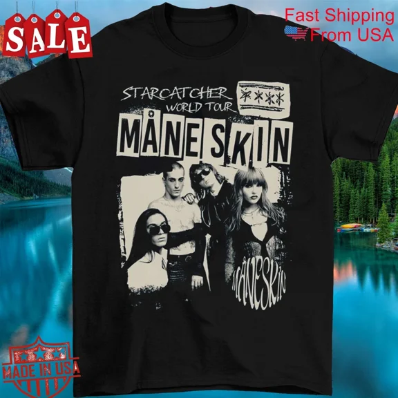 New Maneskin Tour Gift For Fans Unisex S-5XL Shirt 1LU886