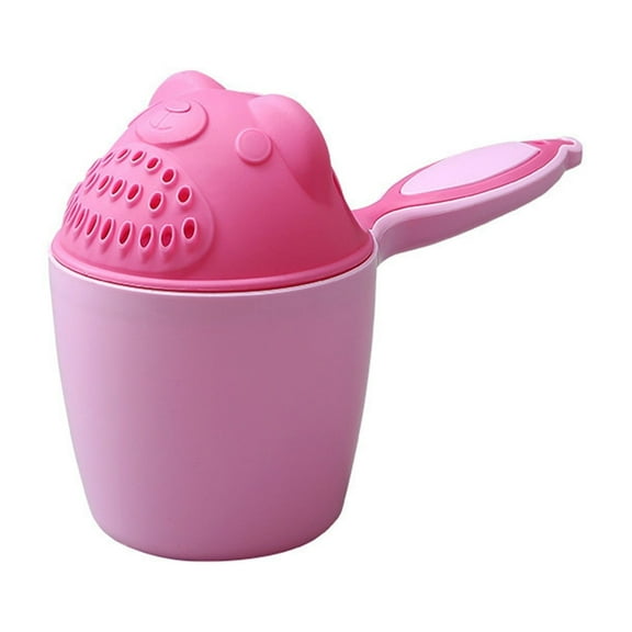 Baby Shampoo Cup for Easy Rinsing No Eye Irritation Gentle Bathing Accessories for Toddlers Kids Soft Handle Design