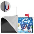 thumbnail image 5 of Cute Snowmen Winter Snowflakes Landscape Mailbox Cover Magnetic Mailbox Wraps Post Box Cover Décor 21x18 in, 5 of 7