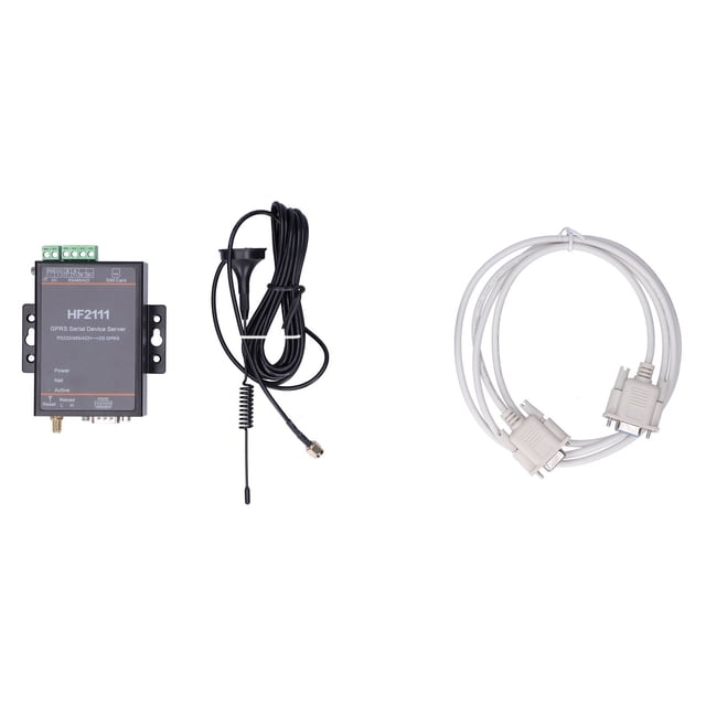 Convertidor de servidor de dispositivo serie GPRS a RS232/422/485 para TCP/UDP DC9‑36V HF‑2111