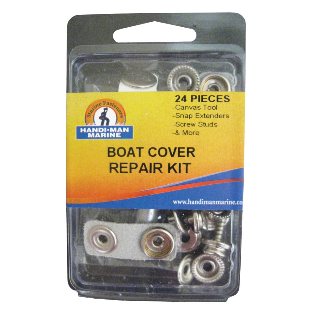 HandiMan Marine 561014 Boat Cover Repair Kit 24Piece Set