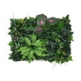 thumbnail image 2 of Artificial Plants Wall Greenery Panel Grass Flowers And Simulation 40x 60 Cm（1PC）, 2 of 5