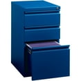thumbnail image 3 of Scranton & Co 20" 3-Drawer Modern Metal Mobile Pedestal Filing Cabinet in Blue, 3 of 7