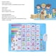 thumbnail image 4 of Carteles de Gráficos de Pared Interactivos Electrónicos, Habilidad Sensorial Habando de PVC Regalos de pared de la pared del alfabeto Electronic Alphabet, 4 of 7