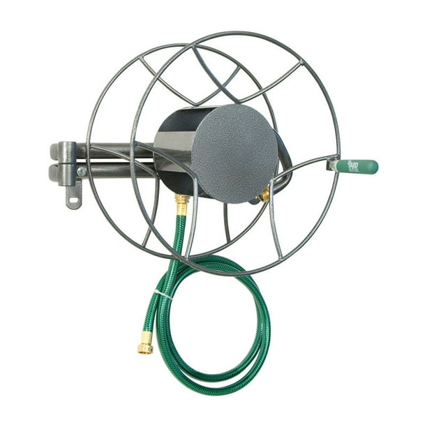 Yard Butler Wall Mounted Heavy Duty Steel 180 Degrees Swivel Garden