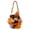 A001- A, variant on Halloween Pumpkin Bucket 12 Inch Woven Lantern, Spooky Halloween Decorations, Trick Or Treat Basket with Handle, Indoor Outdoor Party Supplies, Black, 1 Pack