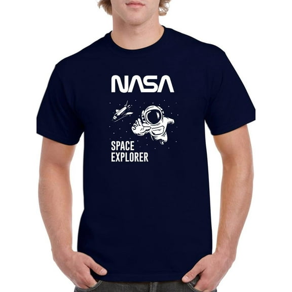 NASA Nasa Space Explorer T-Shirt Men -NASA Designs, Male x-Large