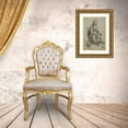 thumbnail image 3 of After Albrecht Dürer 19x24 Gold Ornate Framed and Double Matted Museum Art Print Titled - Madonna with the Monkey, 3 of 4