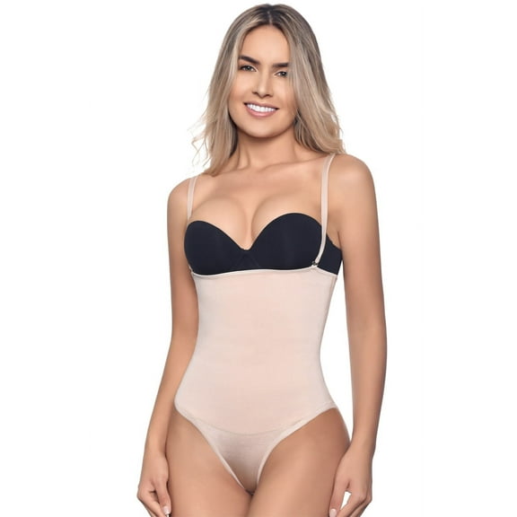Vedette 211 Nadine Strapless Bodysuit in Thong