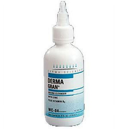 Dermagran Wound Cleanser with Zinc 4 oz. Bottle