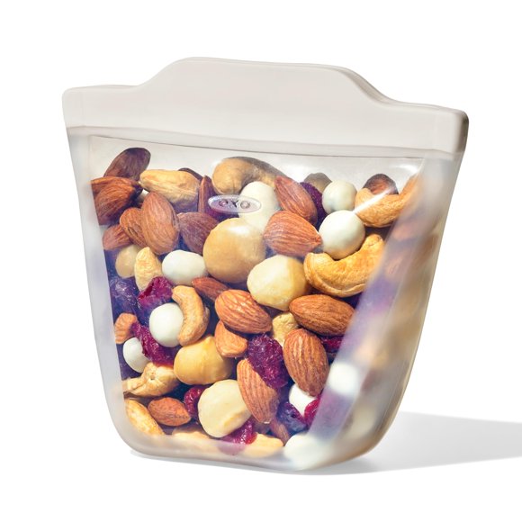 Bolsa Reutilizable de Silicona OXO Good Grips Vaso de Pie 240 mL Avena
