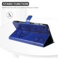 thumbnail image 3 of Galaxy Tab A7 Lite 8.7-inch T220 T225 Case,Dteck Magnetic Leather Card Holder Wallet Butterfly Pattern Kickstand Case for Samsung Tab A7 Lite 8.7" 2021 Lightweight Shockproof Cover,Blue, 3 of 5