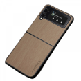 thumbnail image 1 of Pour Samsung Galaxy Z Flip 3 Cas Ultra Mince Simulation Bois Grain Slim Fit Protection Bois Drop Proof Protection Anti-Rayures Conception, 1 of 4
