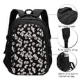thumbnail image 3 of Salouo Daisies Flowers Pattern Extra Large Travel Laptop,Backpack with USB Charging Port College Backpack Business Work Bag Casual Daypack Fits for Men & Women, 3 of 7