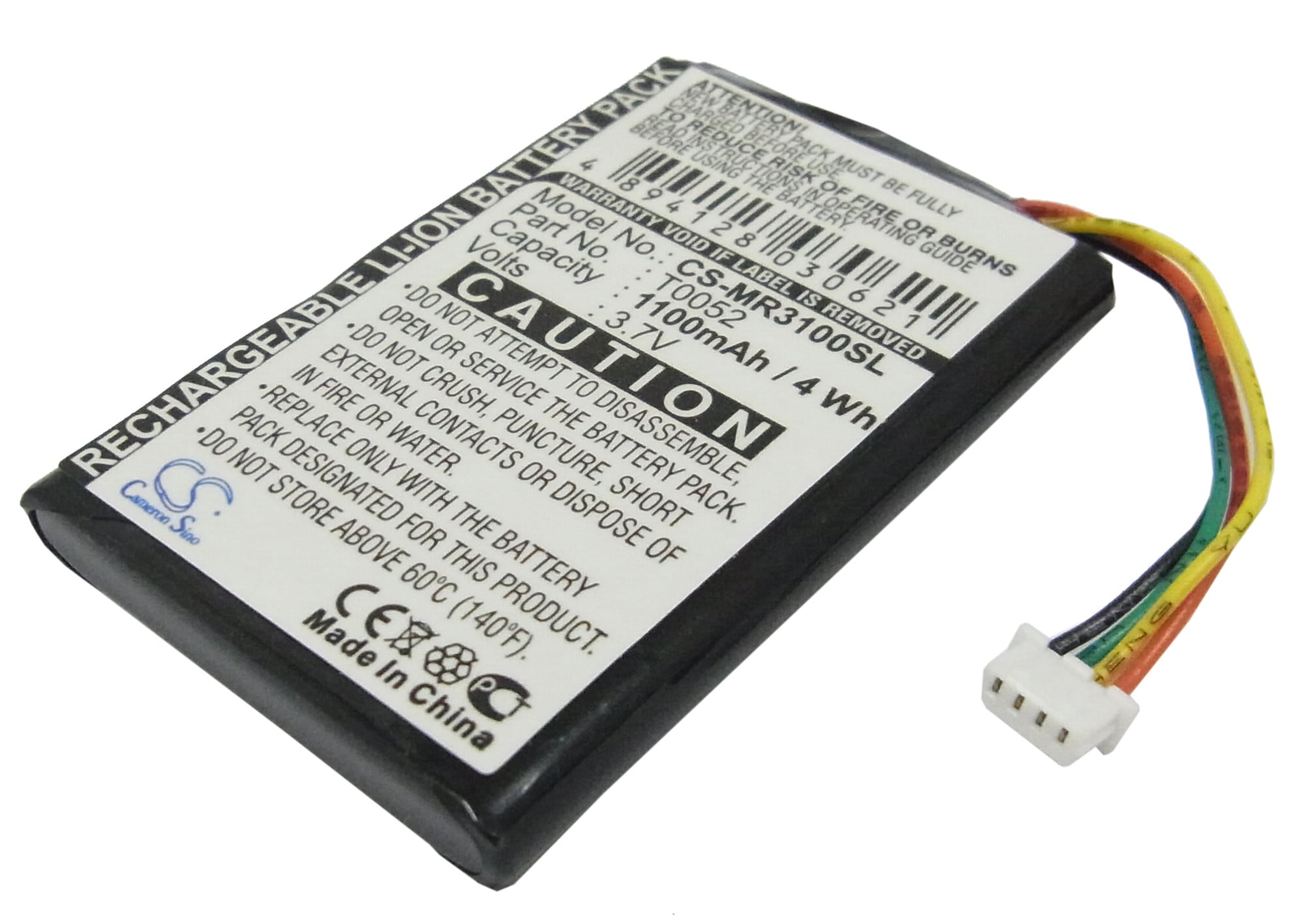 Replacement Battery For Magellan 3.7v 1100mAh GPS, Navigator Battery