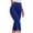 Blue, variant on QHFBli Capri Pants for Women Casual Summer Plus Size Capri Leggings Stretch Comfy Cute High Waisted Tummy Control Capris