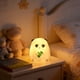 thumbnail image 1 of Luz nocturna de animales | Figurita de mascota de dibujos animados adorables | Decoración LED de plástico luminoso | Suave resplandor blanco | 8x4x4cm | Interruptor seguro para niños | Adorno de, 1 of 6