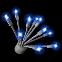 C9 Glitzer® Blue lights with white base